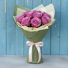 Букет Розы Фёрст Леди в Олу