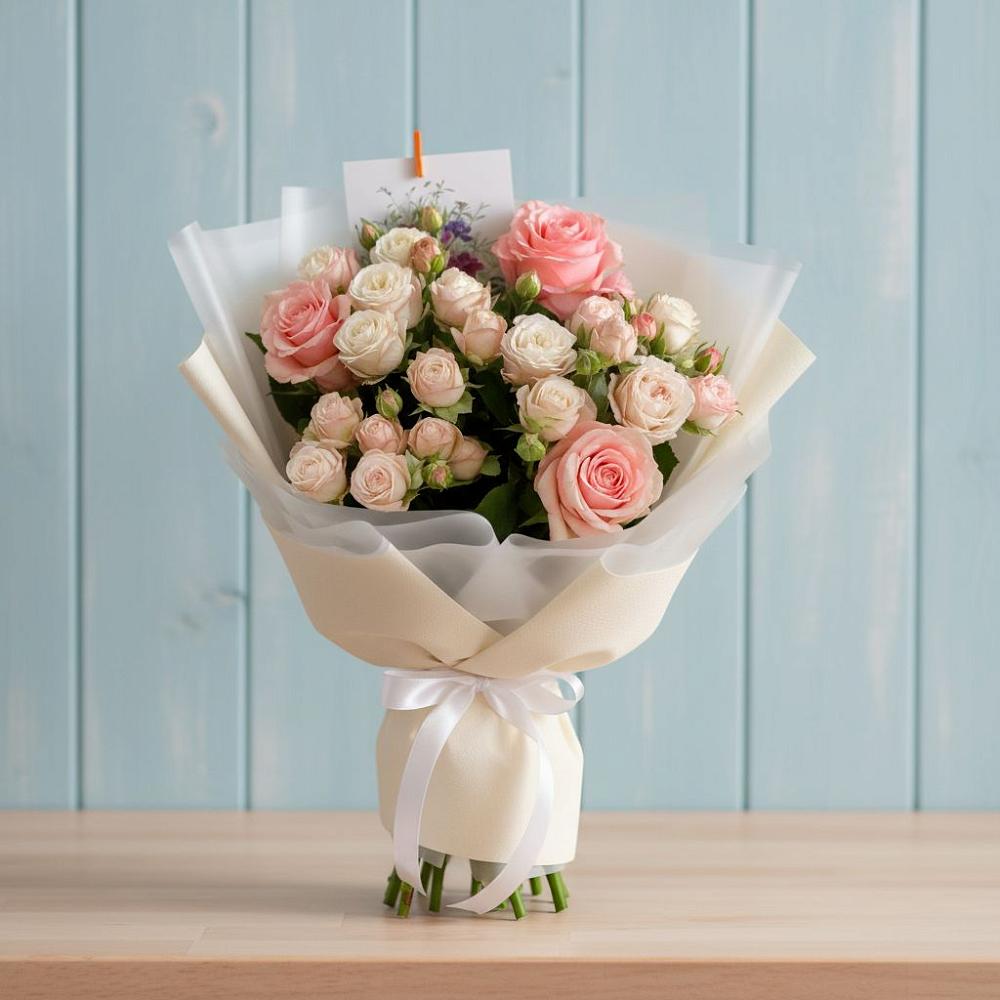 Букет цветов из: Розы в Олу