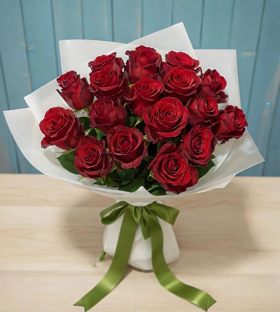Букет Красные розы в Олу