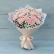 Букет цветов из:  Гвоздики в Олу