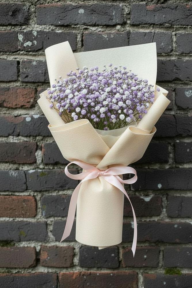 Букет цветов из: Гипсофила в Олу