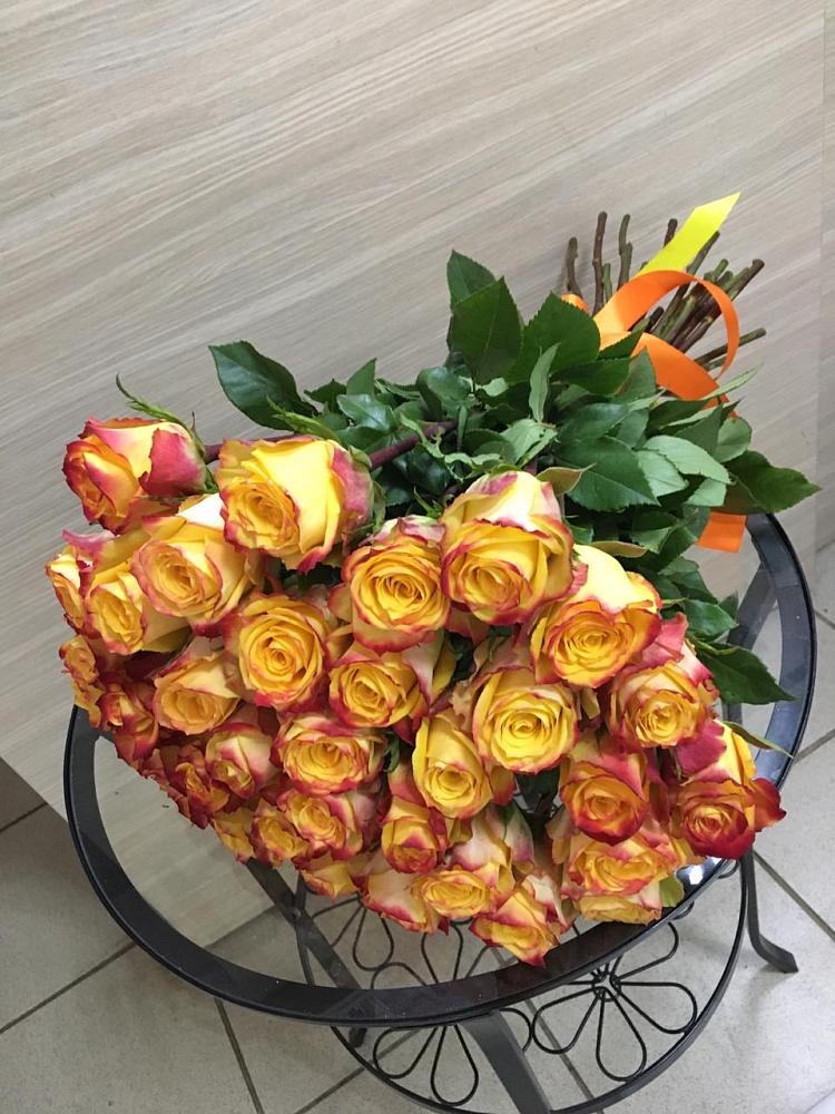 Букет Желтые розы в Олу