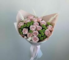 Букет цветов из:  Розы и Хризантемы #REPLACE_PRED# Олу